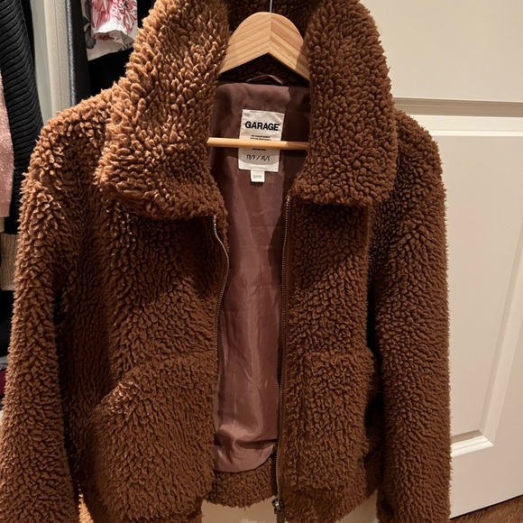 GARAGE soft cozy teddy jacket XS/S - Picture 5 of 7
